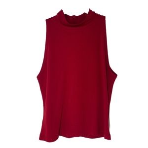 Vintage Loft Ann Taylor Halter Silhouette Top